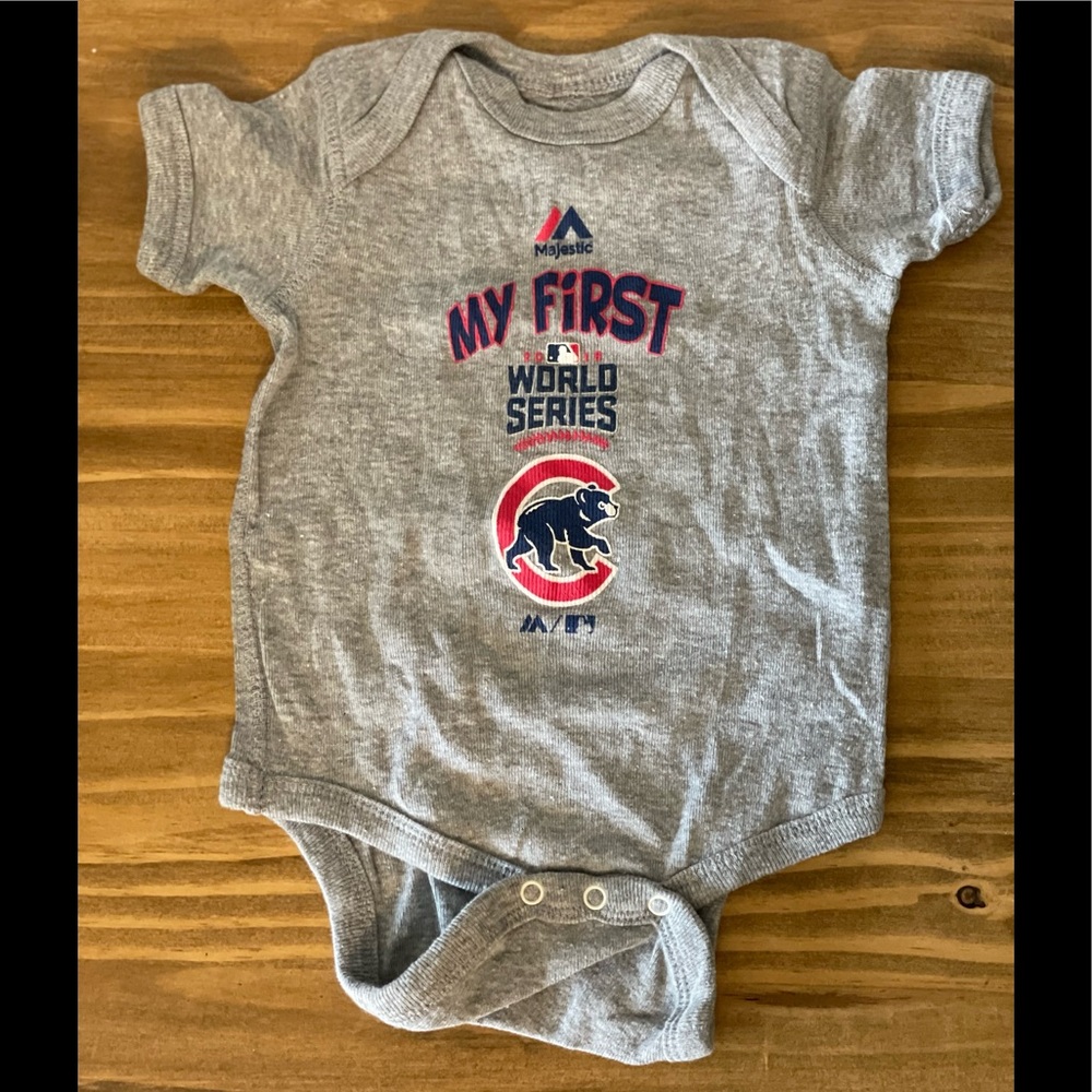 Cubs World Series Onesie